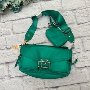 NWT | Kelly Green Madden NYC Utility Crossbody Bag